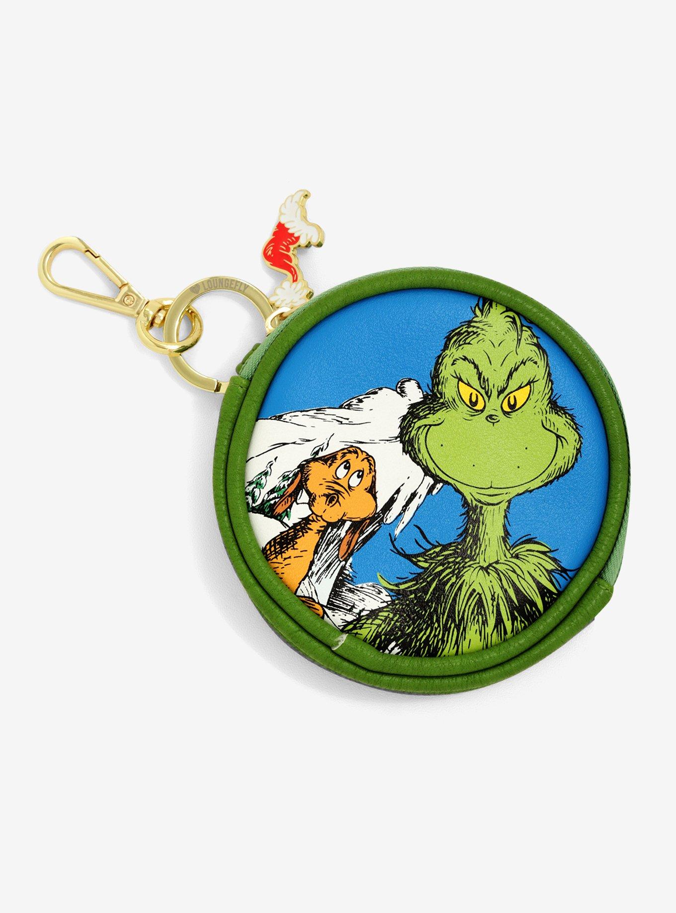 Loungefly Dr. Seuss The Grinch Coin Purse - BoxLunch Exclusive, , hi-res