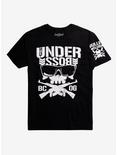 New Japan Pro-Wrestling The Underboss Bad Luck Fale T-Shirt Hot Topic Exclusive, BLACK, hi-res