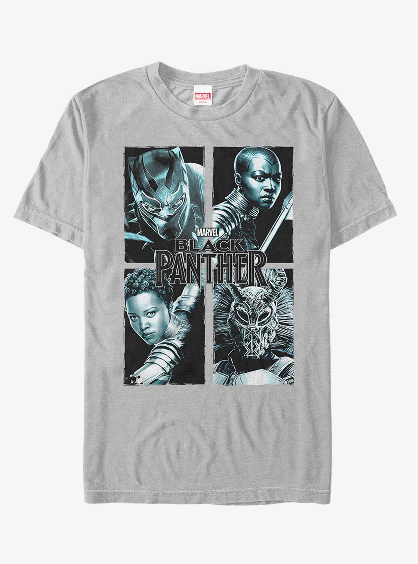 Marvel Black Panther 2018 Character Panel T-Shirt, , hi-res