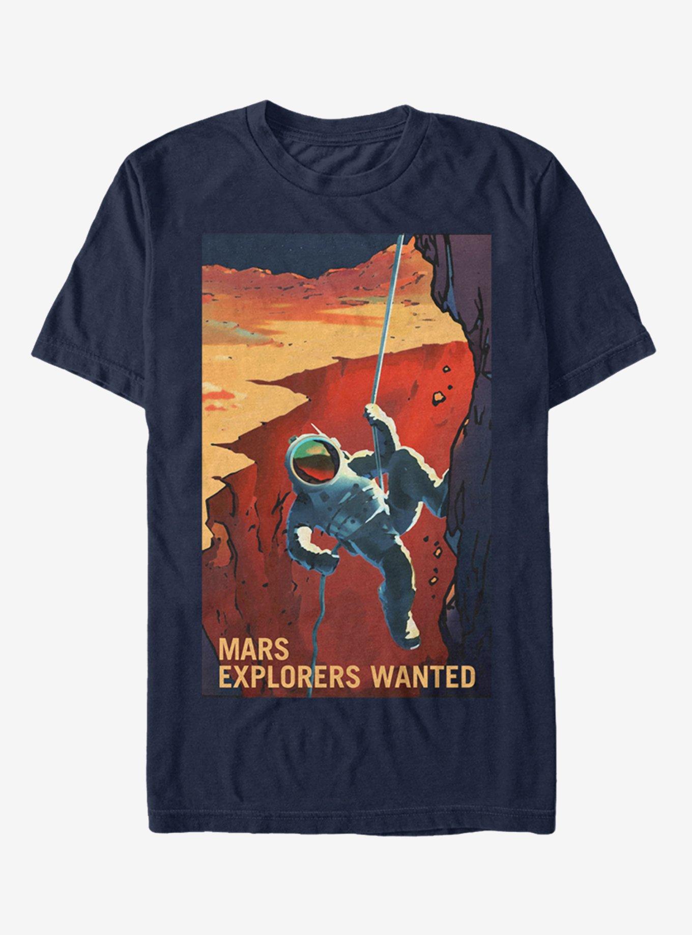 NASA Mars Explorers Wanted T-Shirt