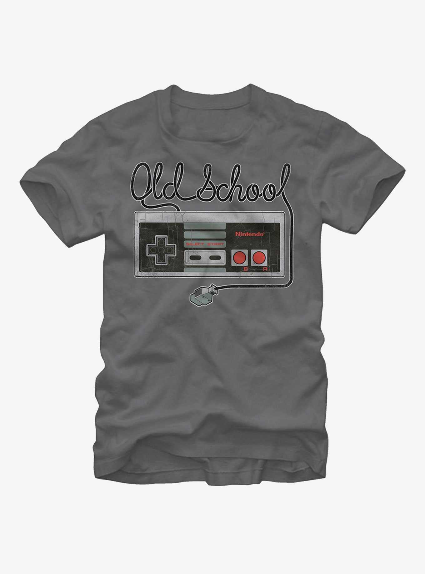 Nintendo Old Schoool NES Controller T-Shirt, , hi-res