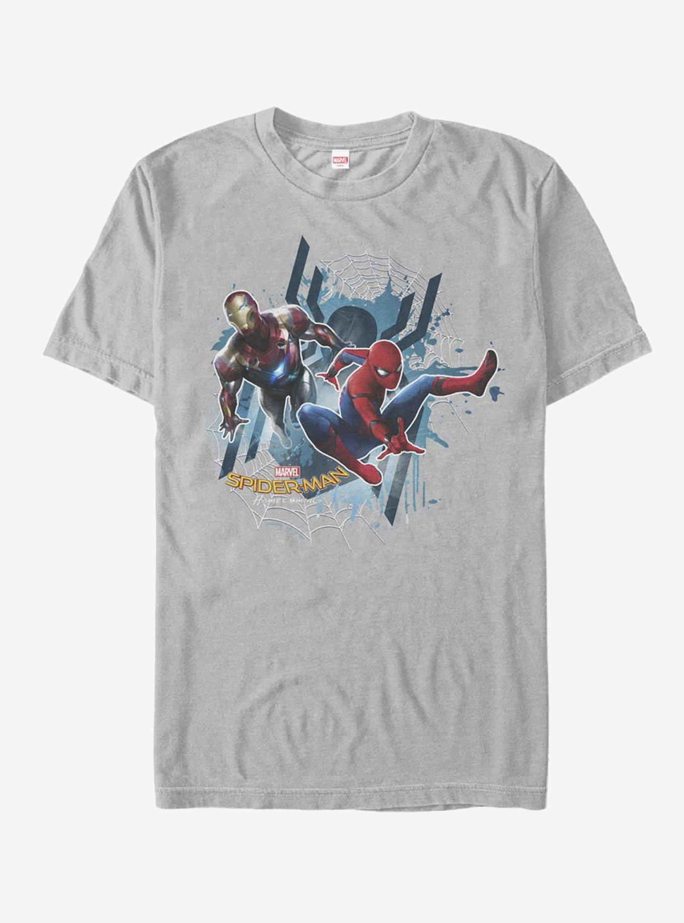 Marvel Spider T-Shirt, SILVER, hi-res