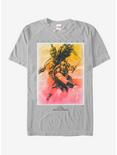 Marvel Thor: Ragnarok Hulk Watercolor Print T-Shirt, SILVER, hi-res