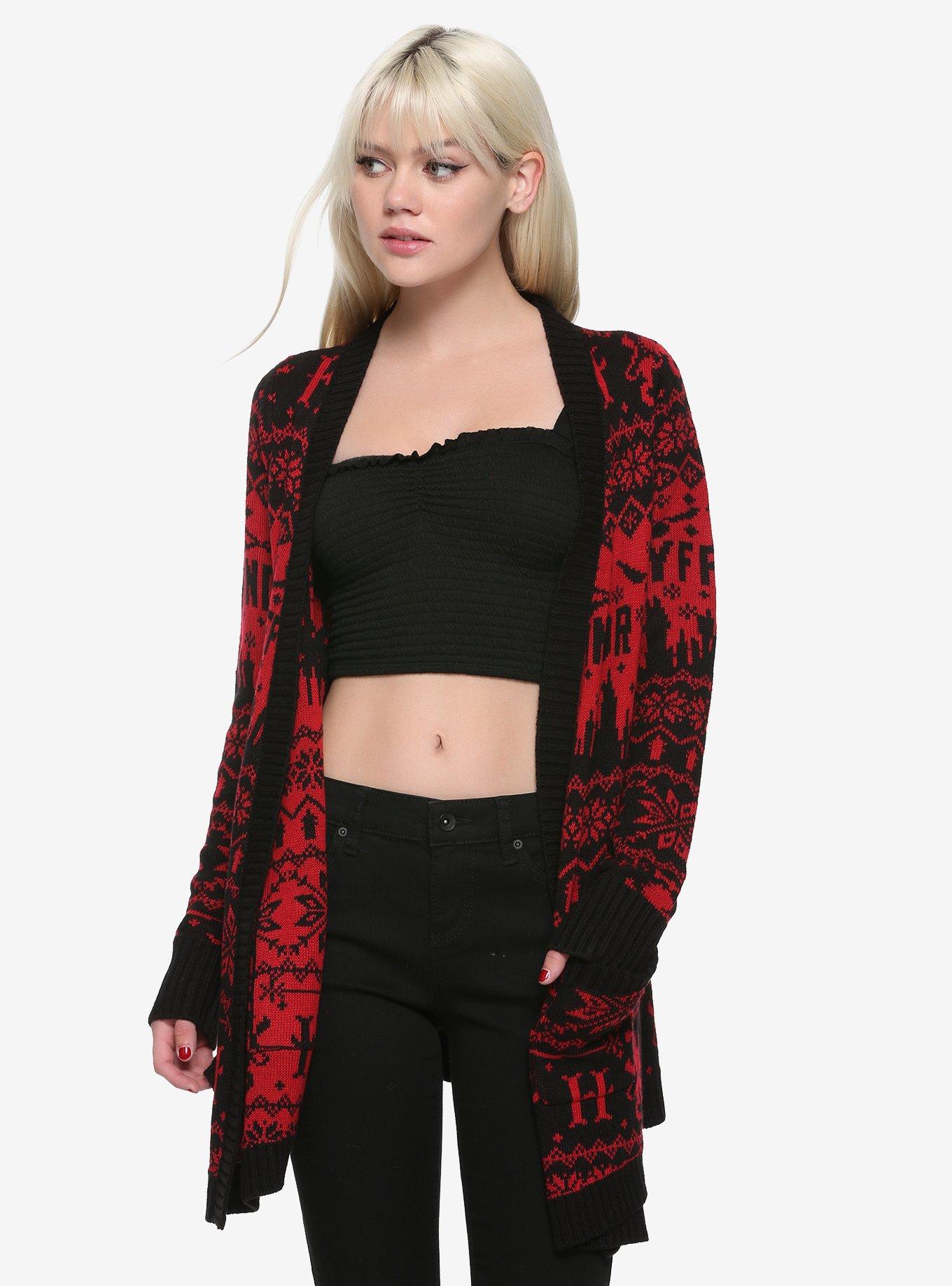 Hot topic outlet gryffindor cardigan