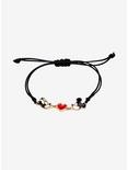 Disney Mickey Mouse 90 Years Mickey Loves Minnie Mouse Adjustable Bracelet, , hi-res