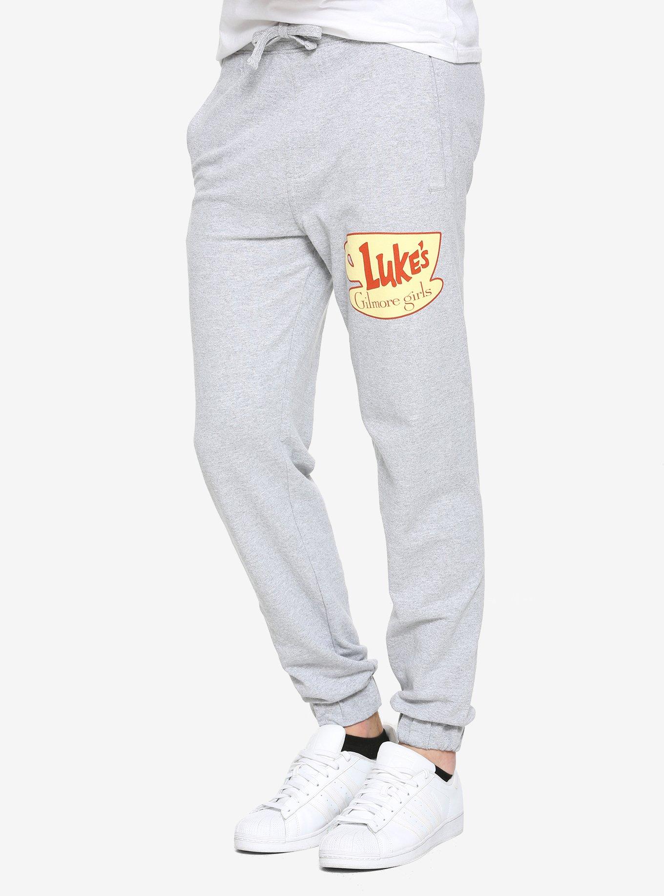 Gilmore Girls Luke's Jogger Pants - BoxLunch Exclusive, GREY, hi-res