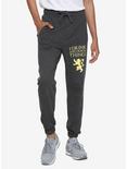 Game Of Thrones Drink & Know Things Jogger Pants - BoxLunch Exclusive, GREY, hi-res