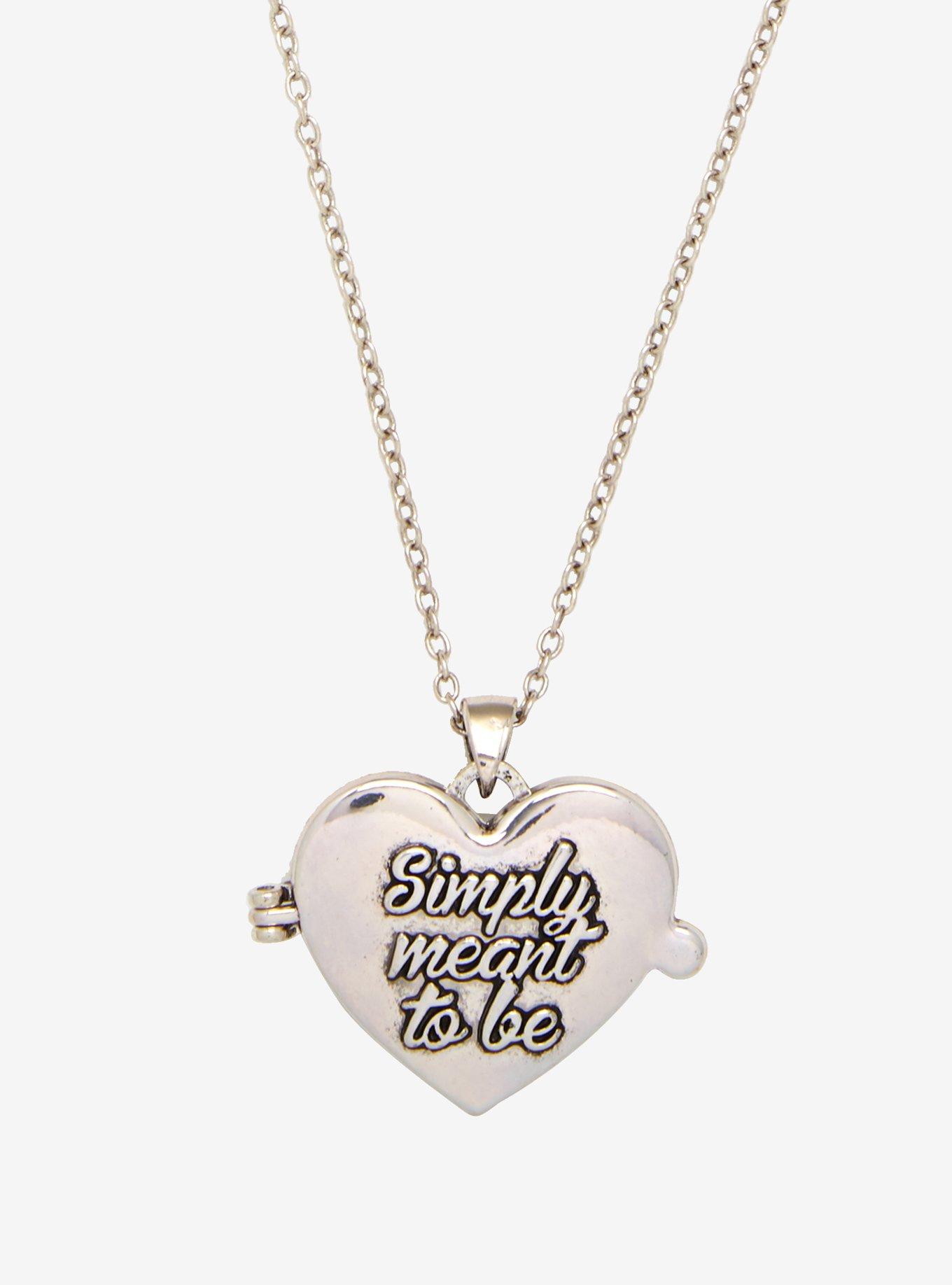 The Nightmare Before Christmas Simply Meant To Be Locket Necklace, , hi-res