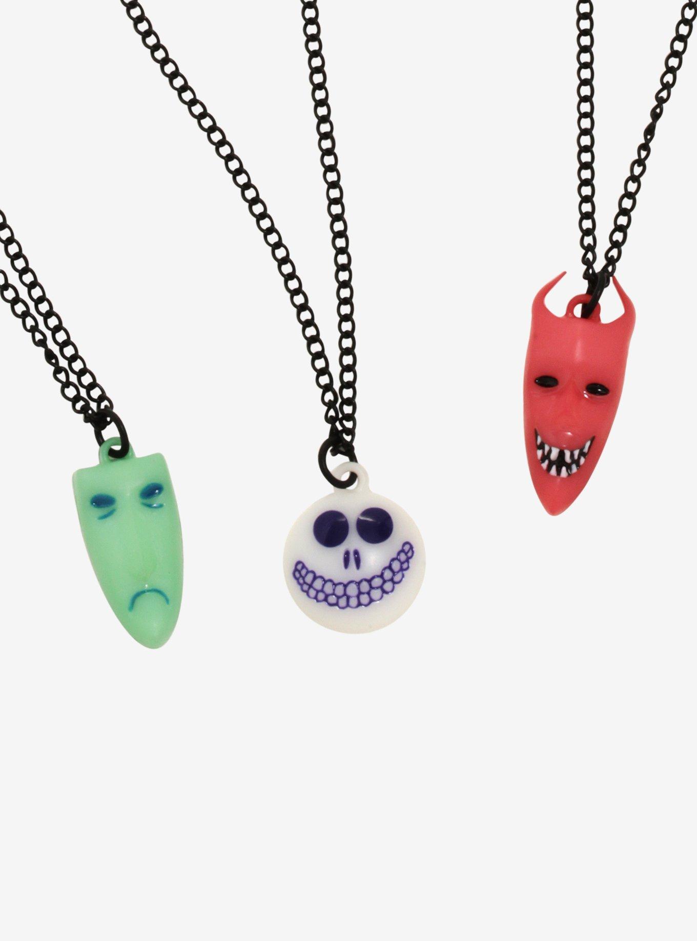 The Nightmare Before Christmas Oogie's Boys Necklace Set, , hi-res