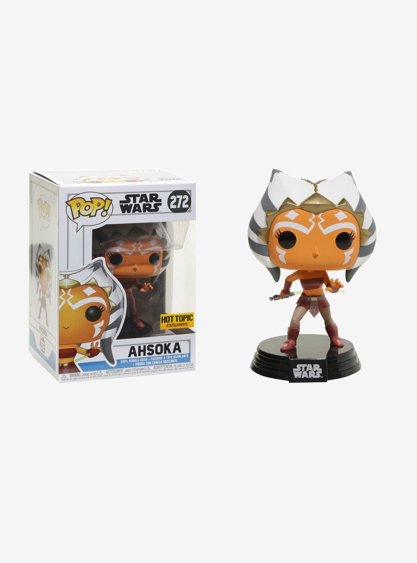 Funko Star Wars: The Clone Wars Pop! Ahsoka Vinyl Bobble-Head Hot Topic Exclusive, , hi-res