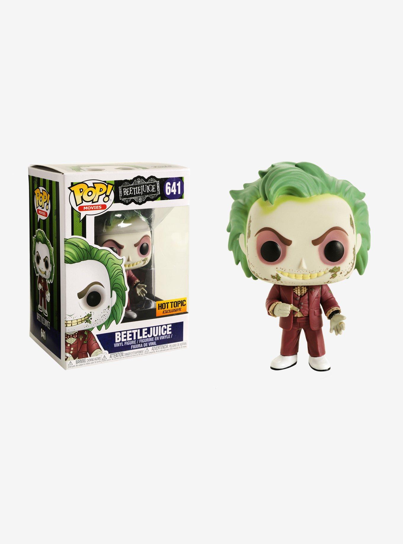 Funko Beetlejuice Pop! Movies Beetlejuice Vinyl Figure Hot Topic Exclusive, , hi-res