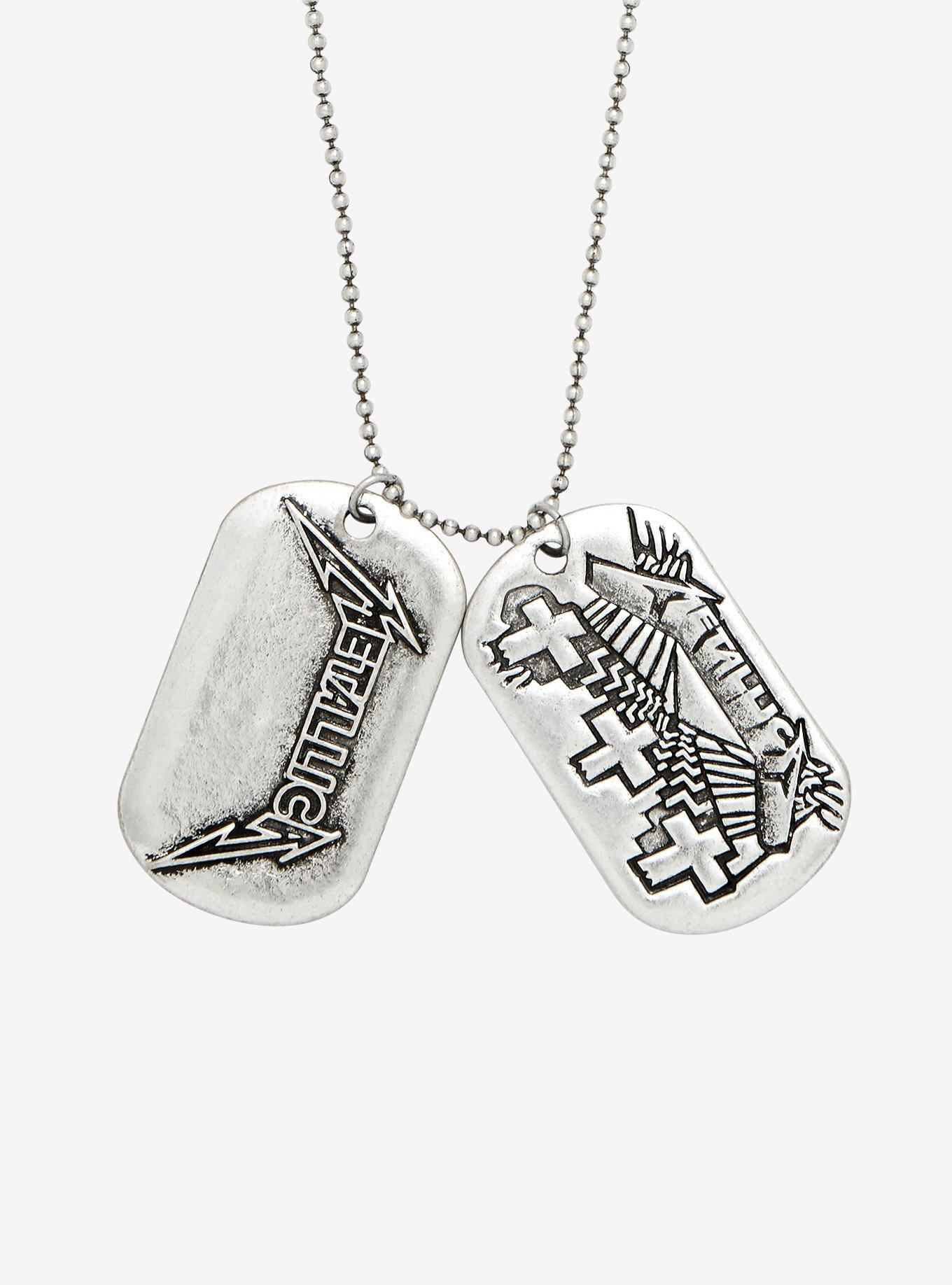 Metallica Dog Tag Necklace, , hi-res