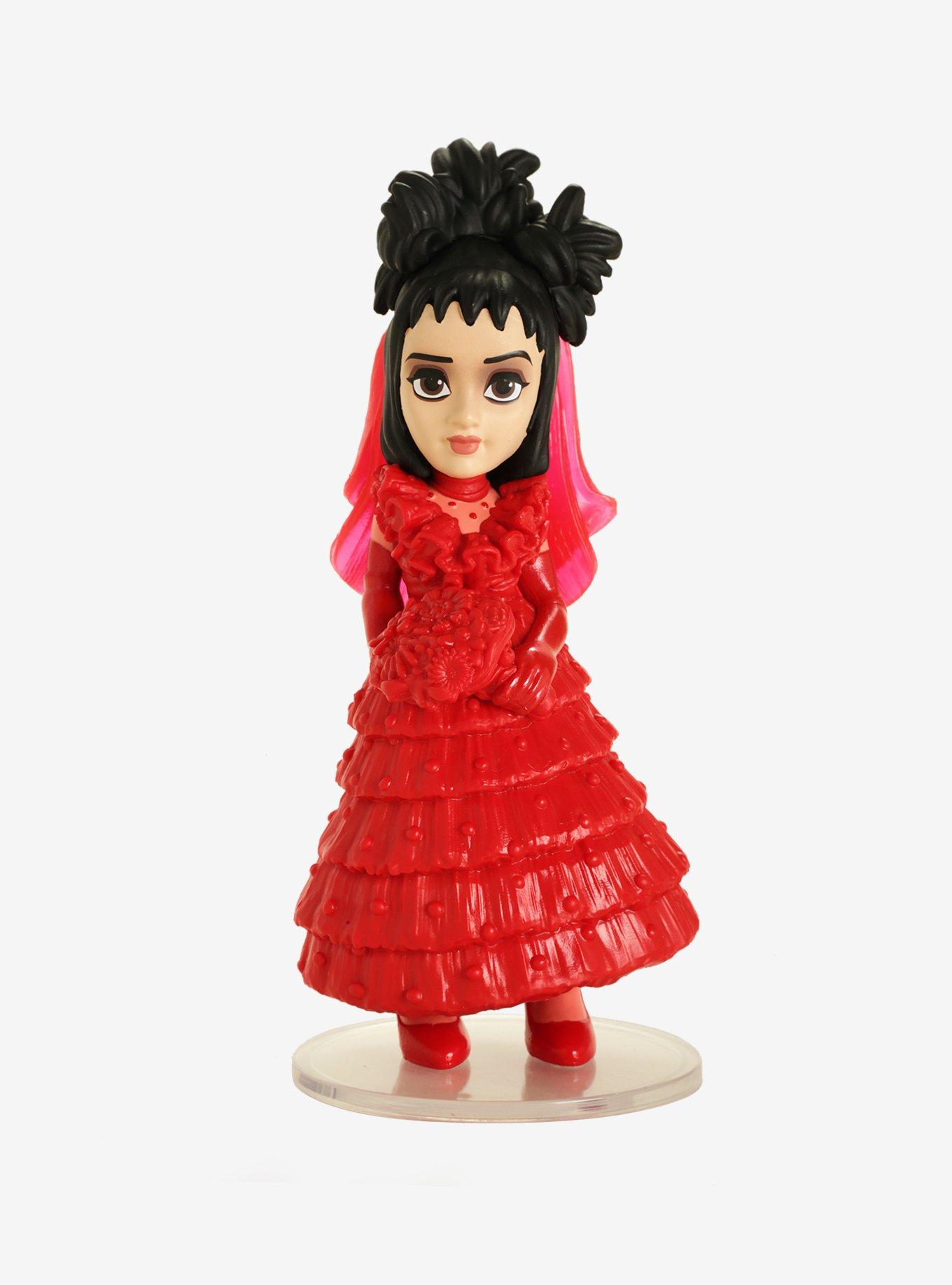 Funko Rock Candy Beetlejuice Lydia Deetz Wedding Dress Vinyl Figure, , hi-res