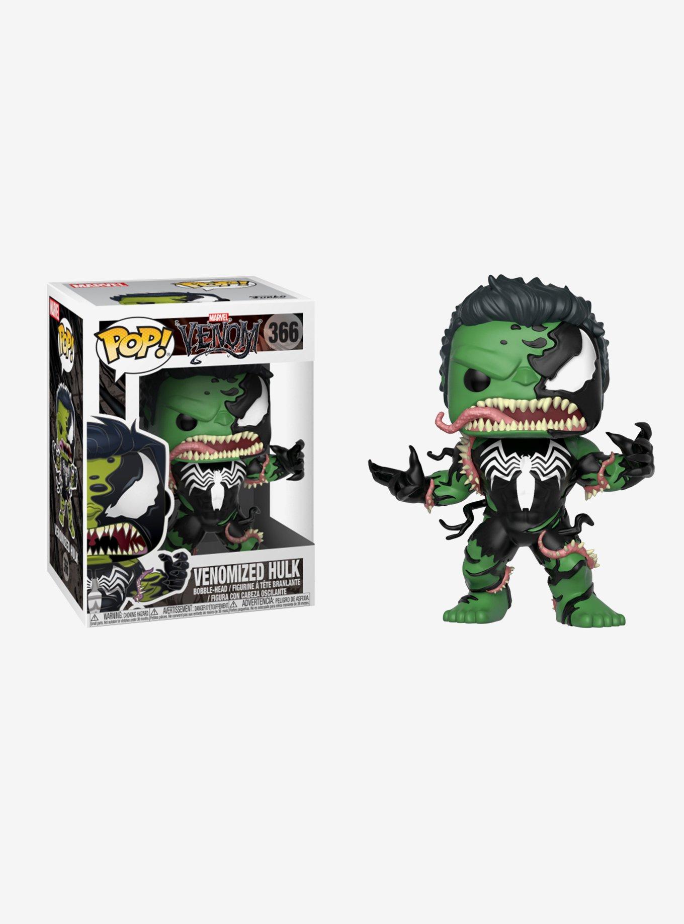 Funko Marvel Venom Pop! Venomized Hulk Bobble-Head, , hi-res