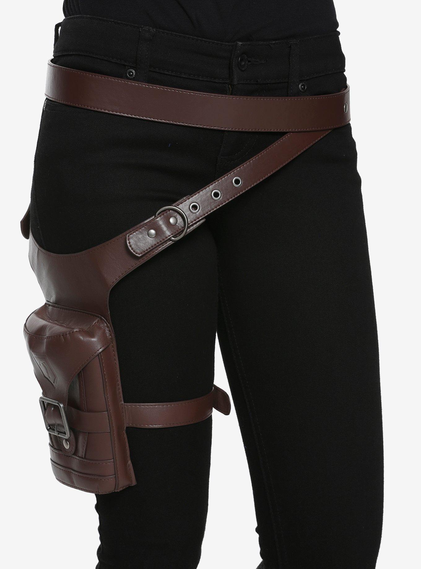 Sexy LARA CROFT HOLSTER BELT Buckle Tomb Raider Costume