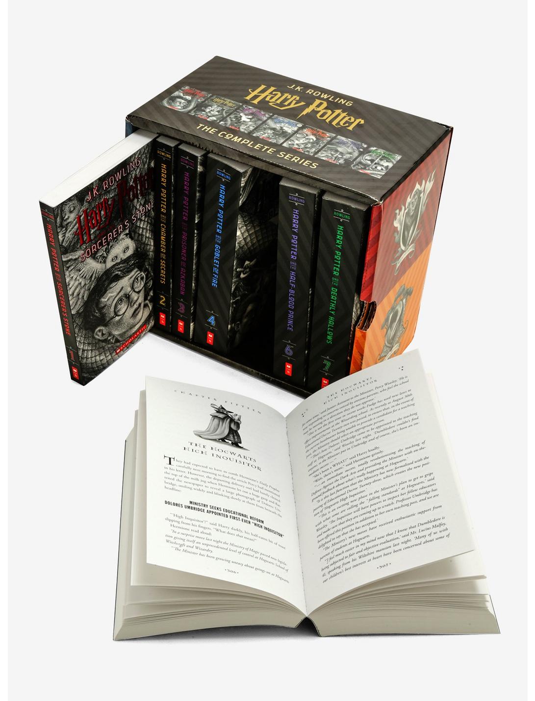 Harry Potter The Complete Series 20th Anniversary Edition Box Set, , hi-res