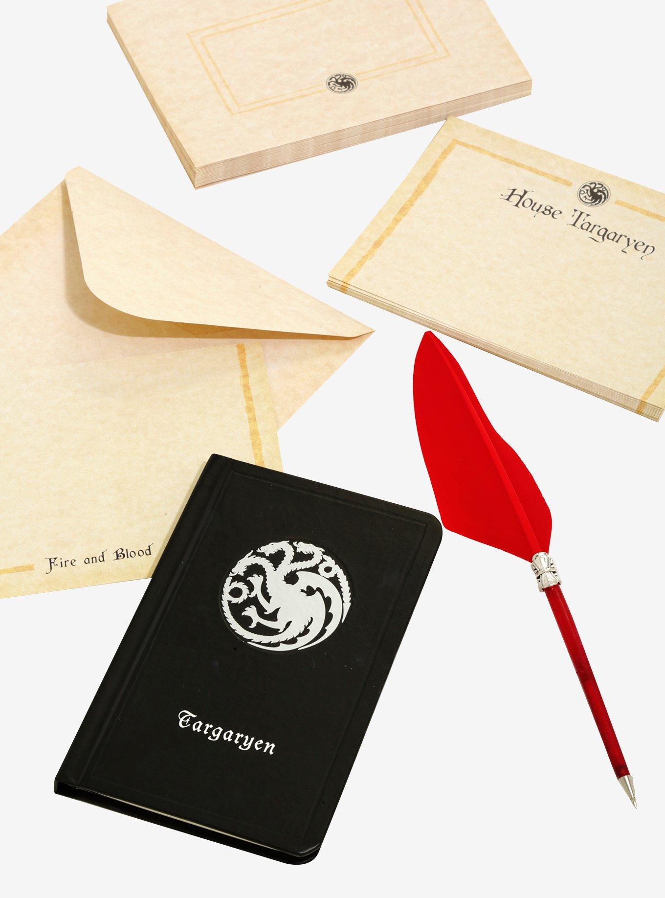 Game Of Thrones House Targaryen Stationery Set, , hi-res