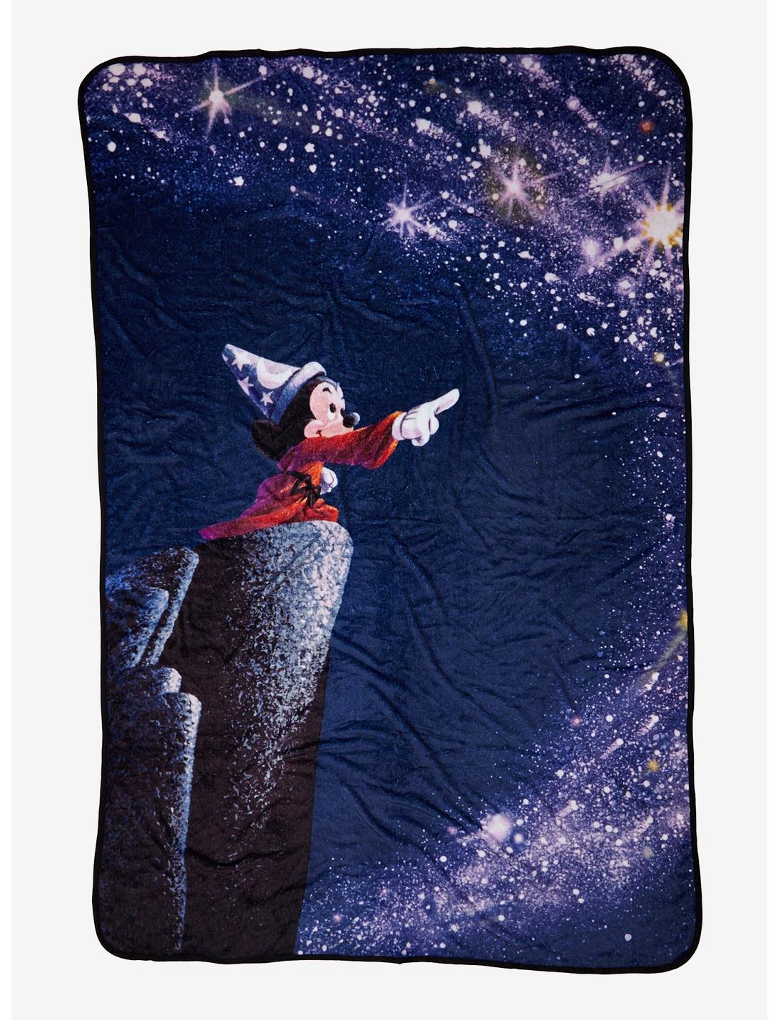 Disney Fantasia Throw Blanket - BoxLunch Exclusive, , hi-res