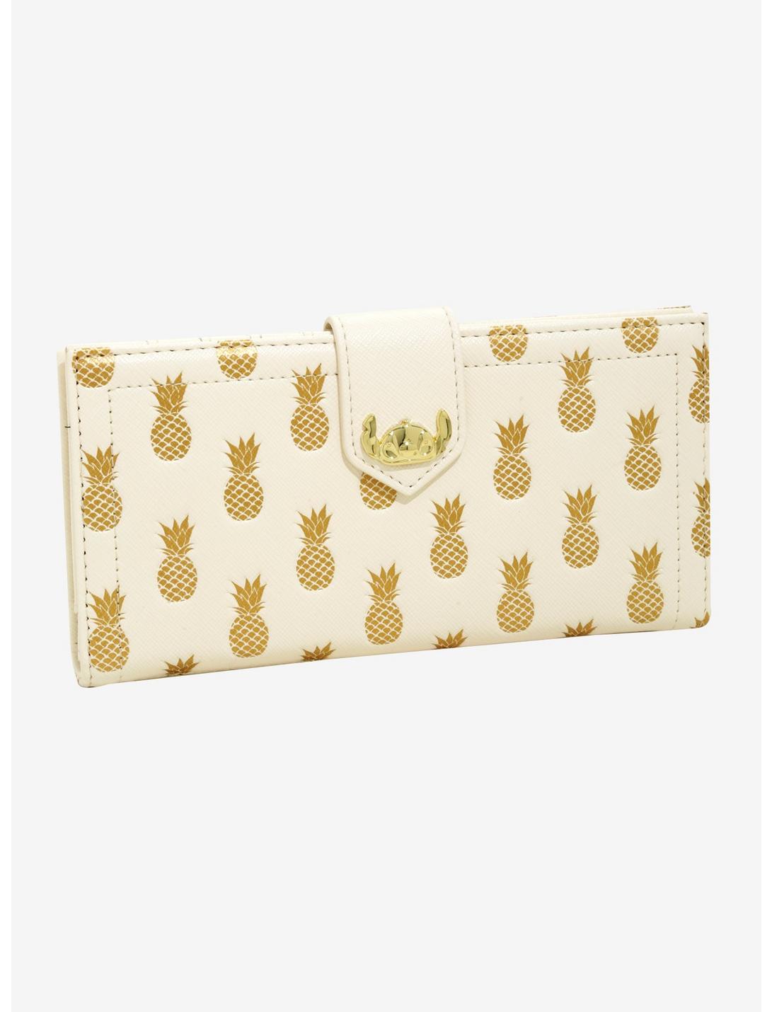 Loungefly Disney Lilo & Stitch Pineapple Wallet - BoxLunch Exclusive ...