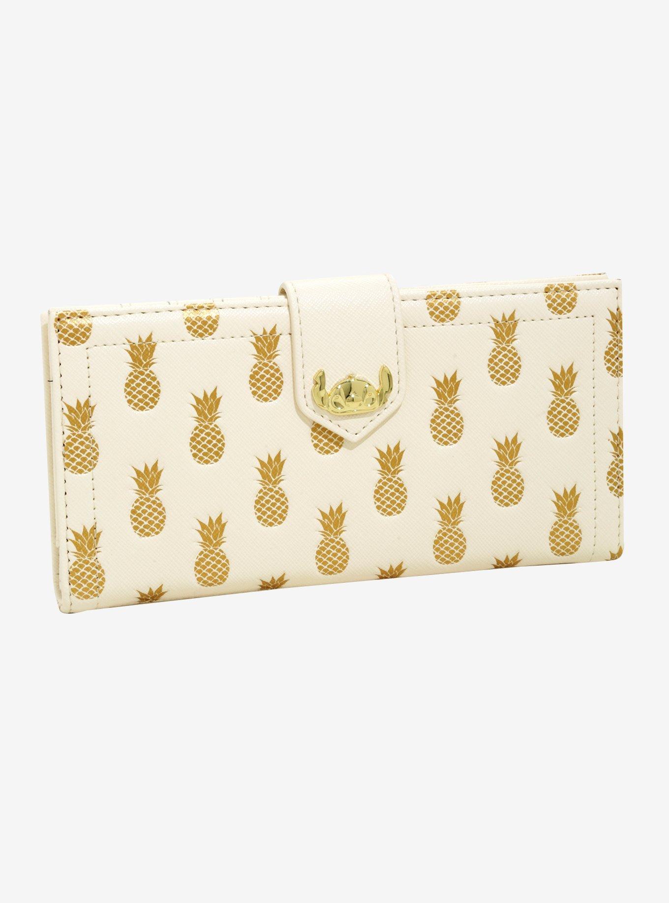 Loungefly Disney Lilo & Stitch Pineapple Wallet - BoxLunch Exclusive, , hi-res