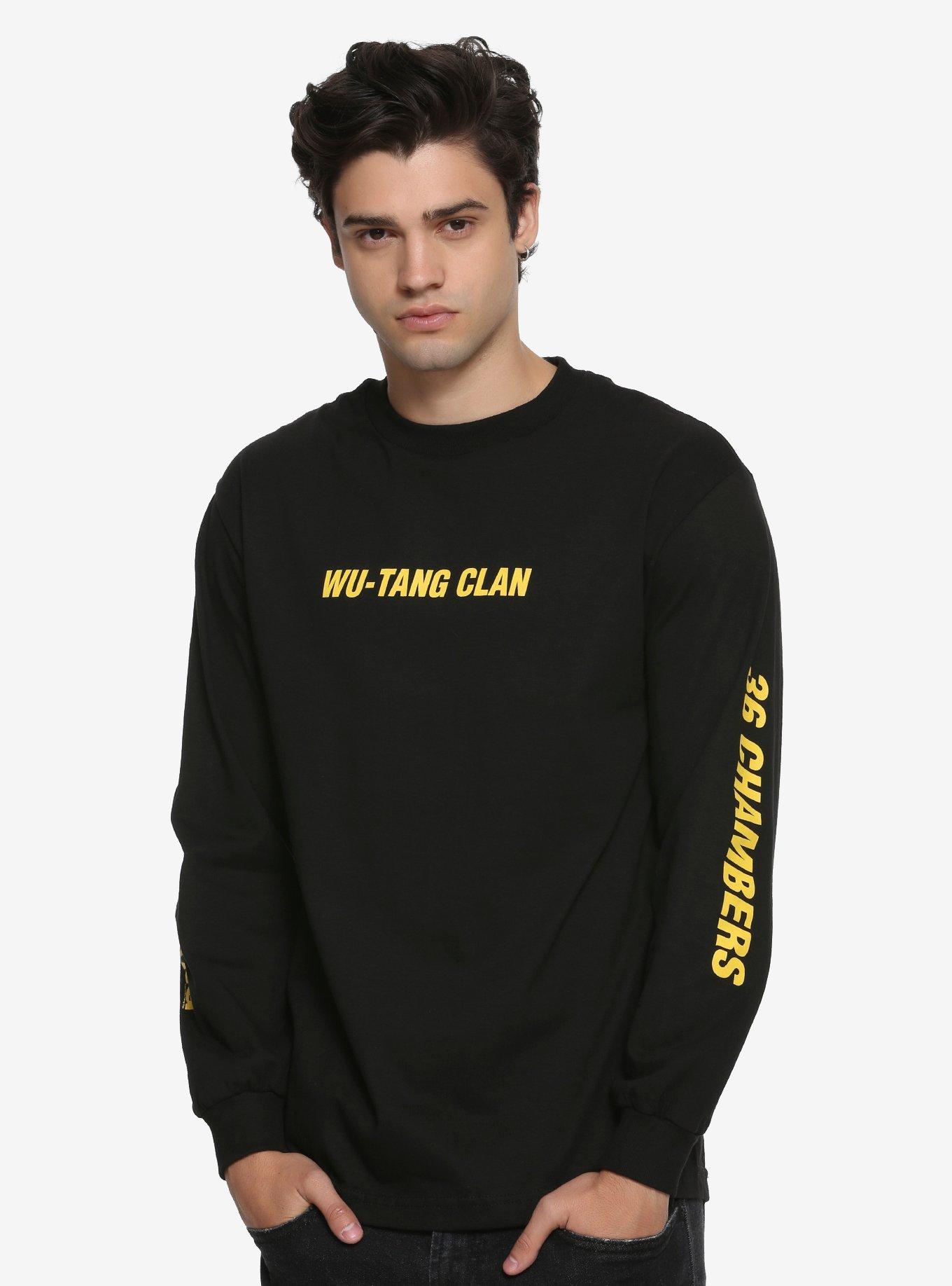 Wu-Tang Clan 25th Anniversary Of 36 Chambers Long-Sleeve T-Shirt, BLACK, hi-res