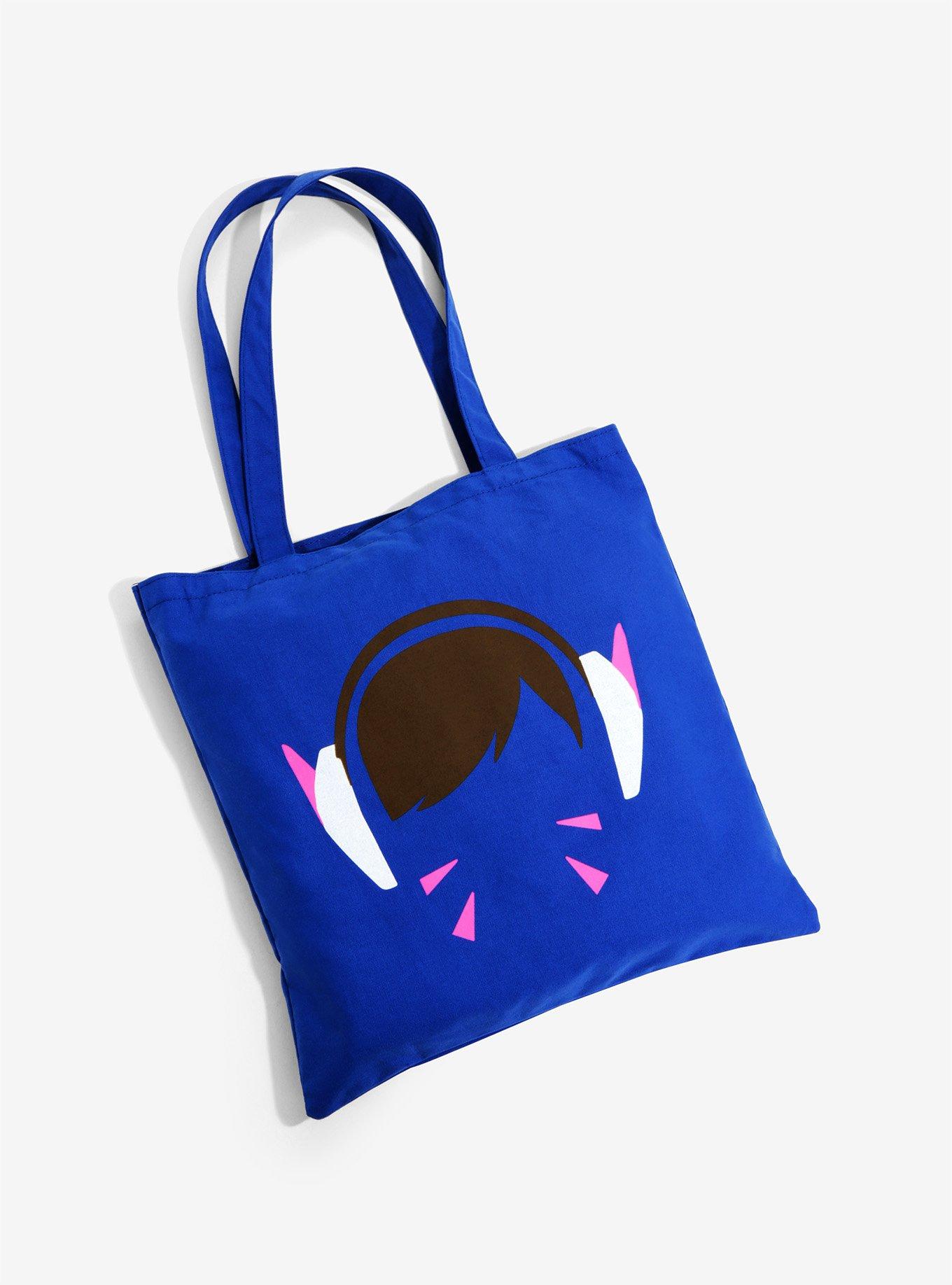 Overwatch D.Va Tote Bag - BoxLunch Exclusive, , hi-res