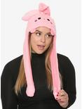 Smoko Pink Bunny Animated Hat, , hi-res