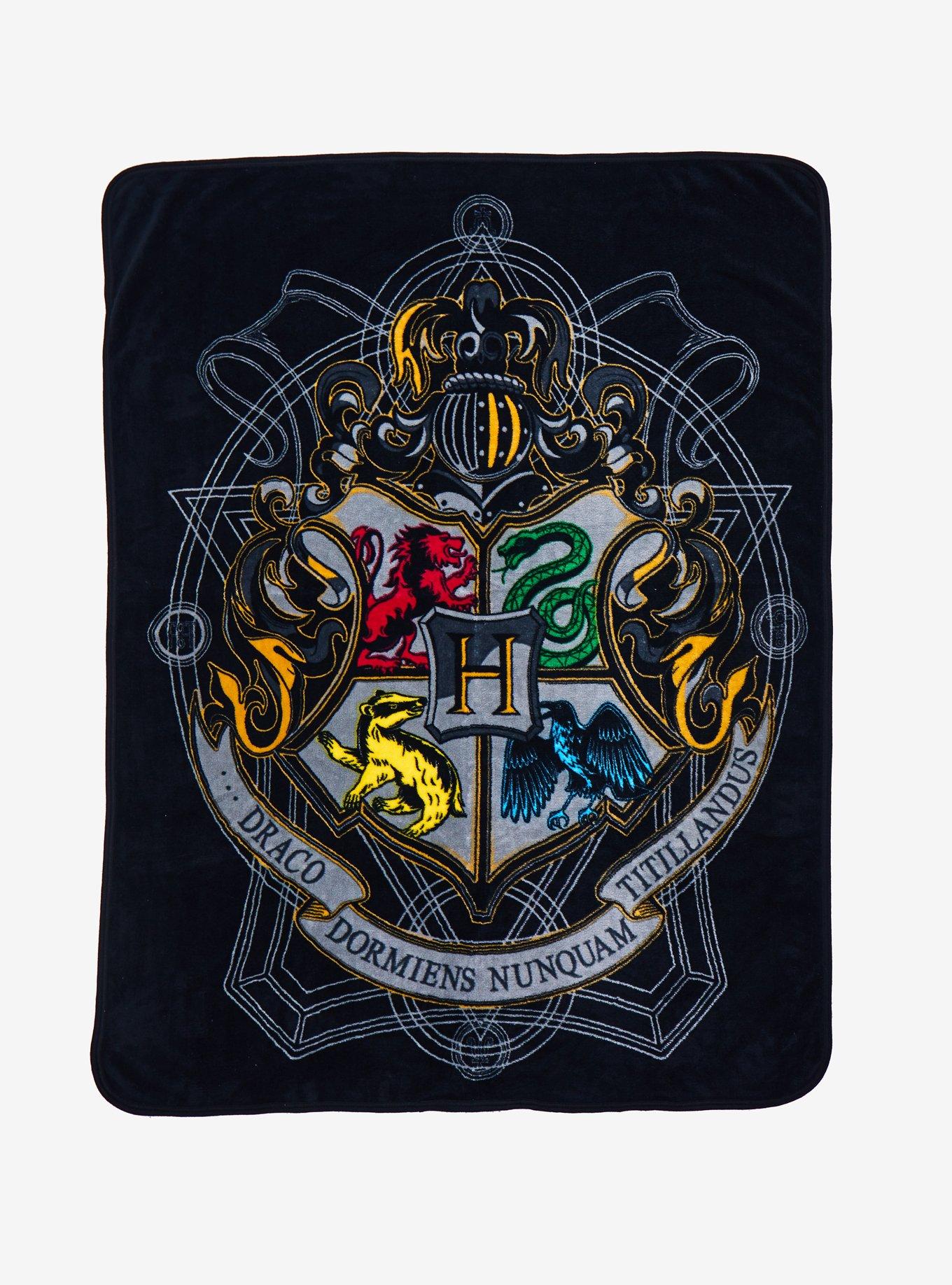 Hogwarts House Mascots Harry Potter Plush Blanket | lupon.gov.ph