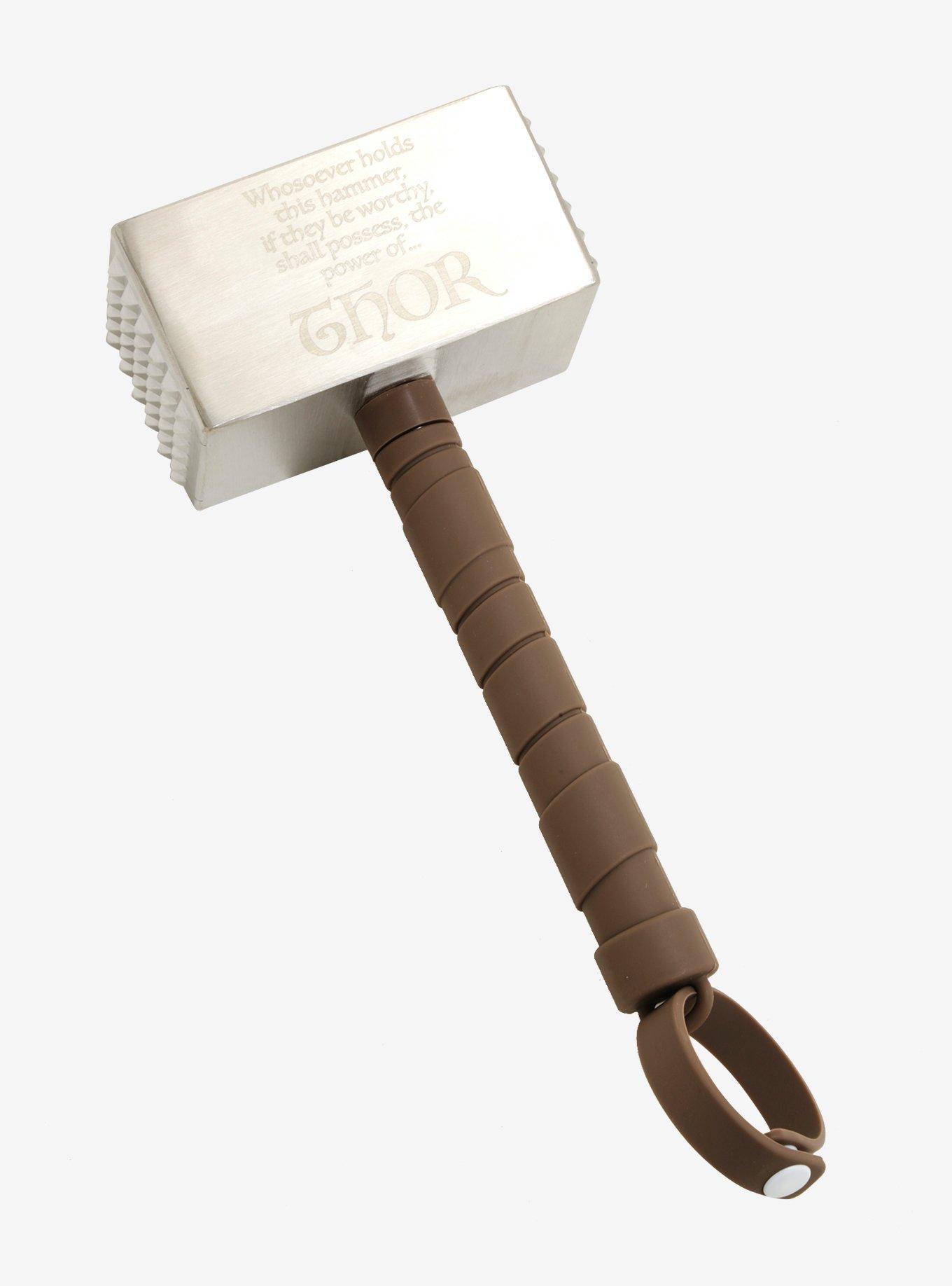 Add Thunderous Flavor to Your Next Meal with Marvel Thor's Hammer Meat  Tenderizer Replica – Drop The Spotlight