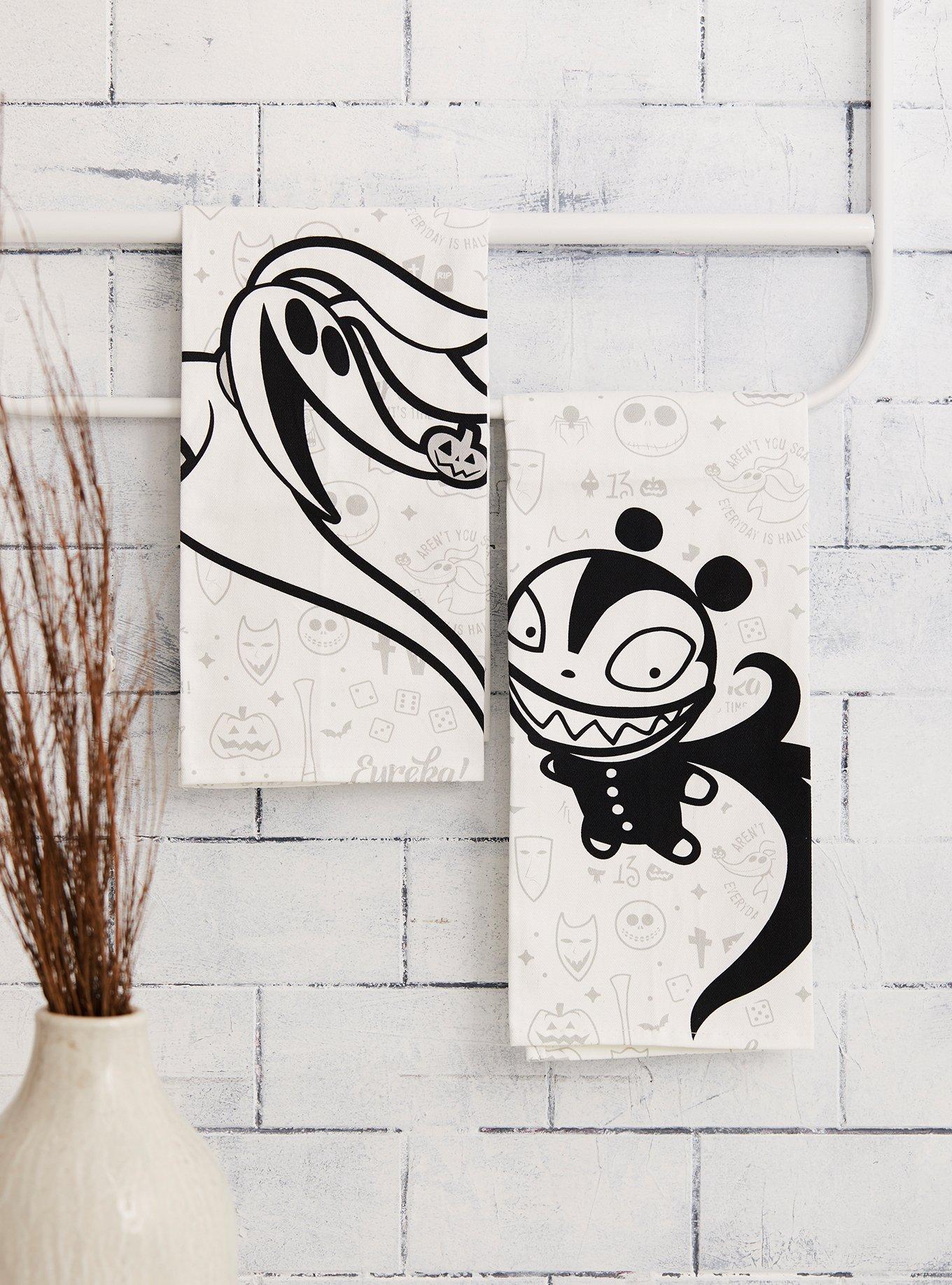 The Nightmare Before Christmas Scary Teddy Towel Set, , hi-res