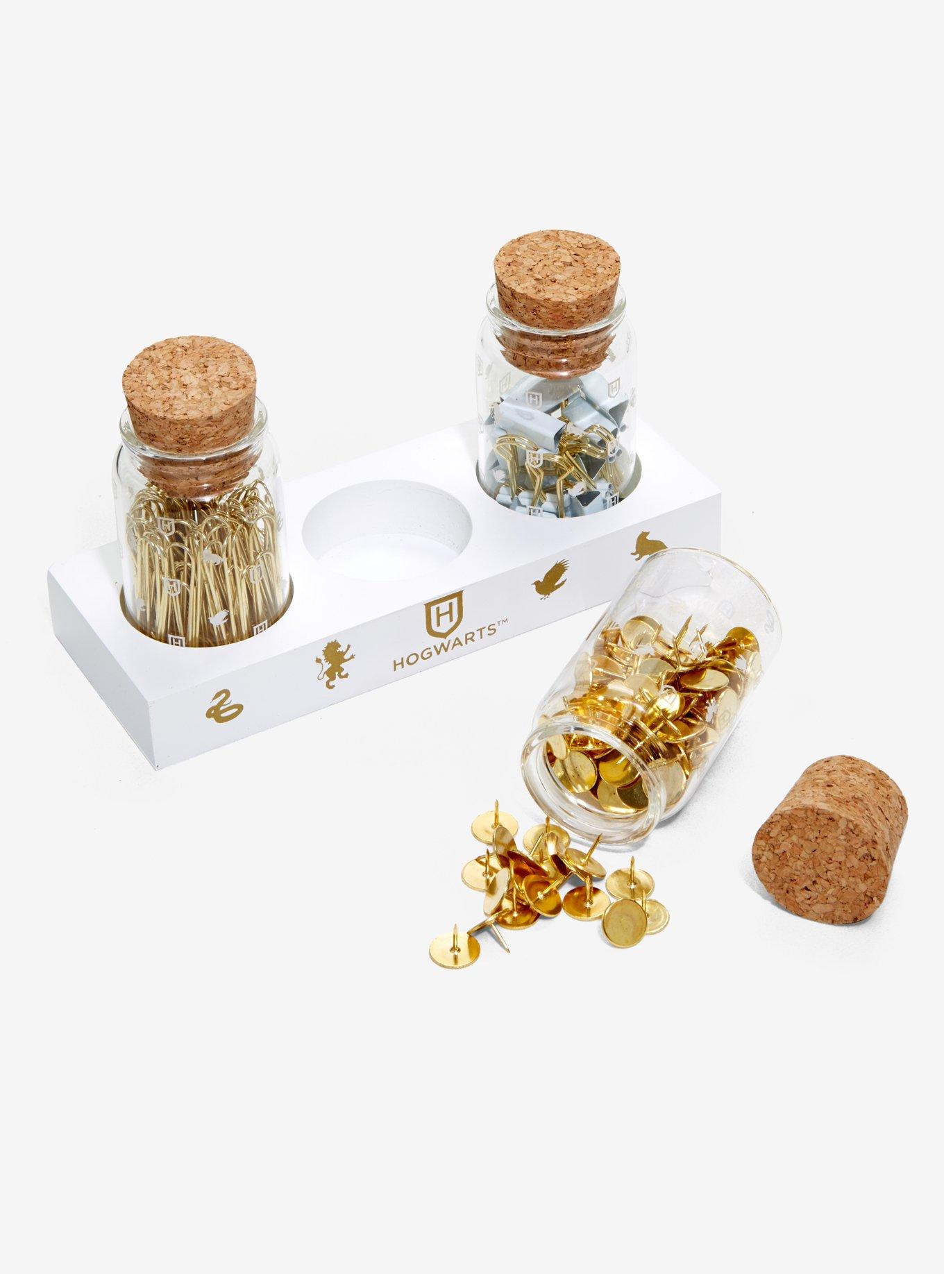 Harry Potter Glass Jar Office Accessories Set