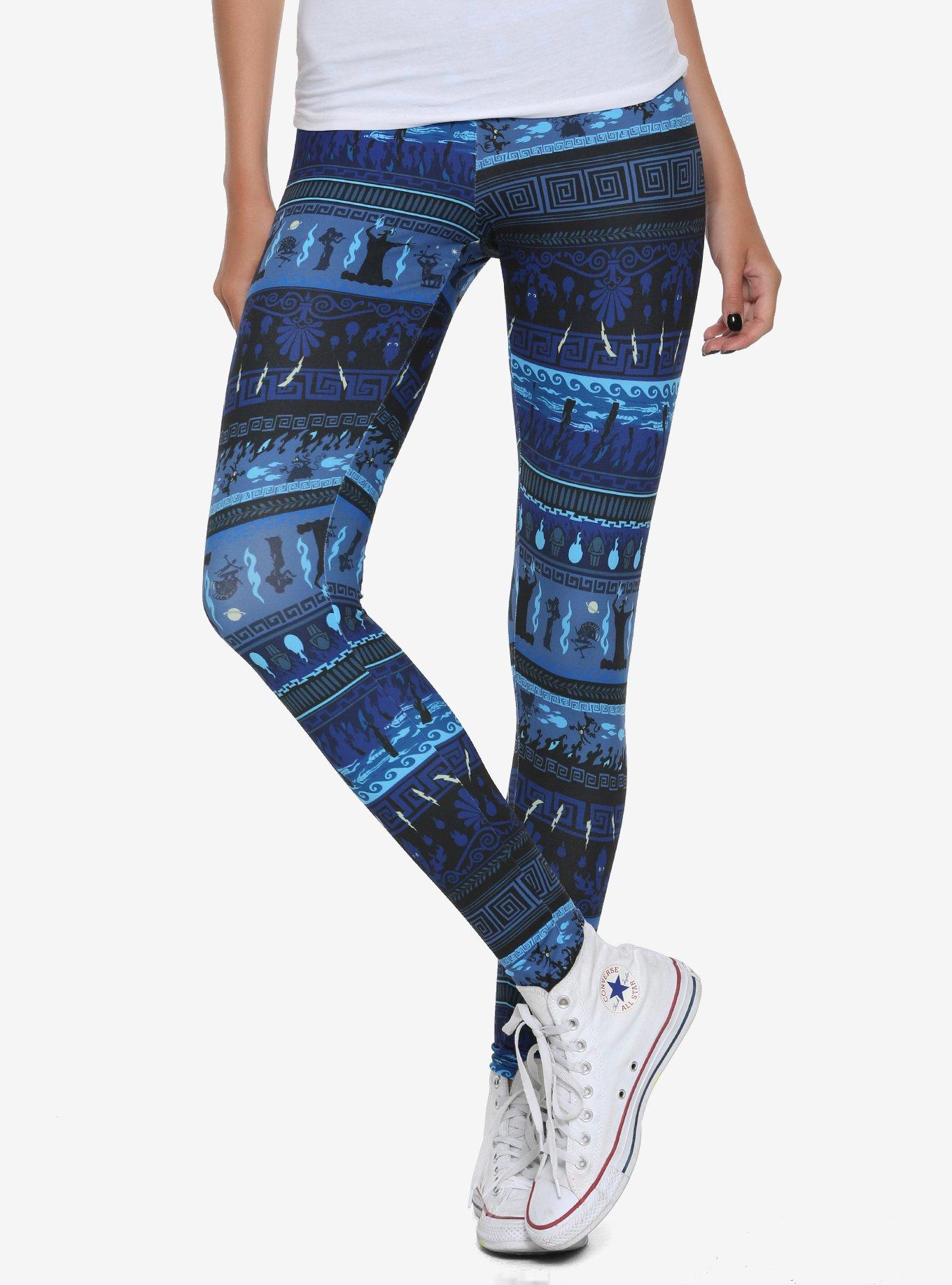 Disney Hercules Hades Pottery Leggings, BLUE, hi-res