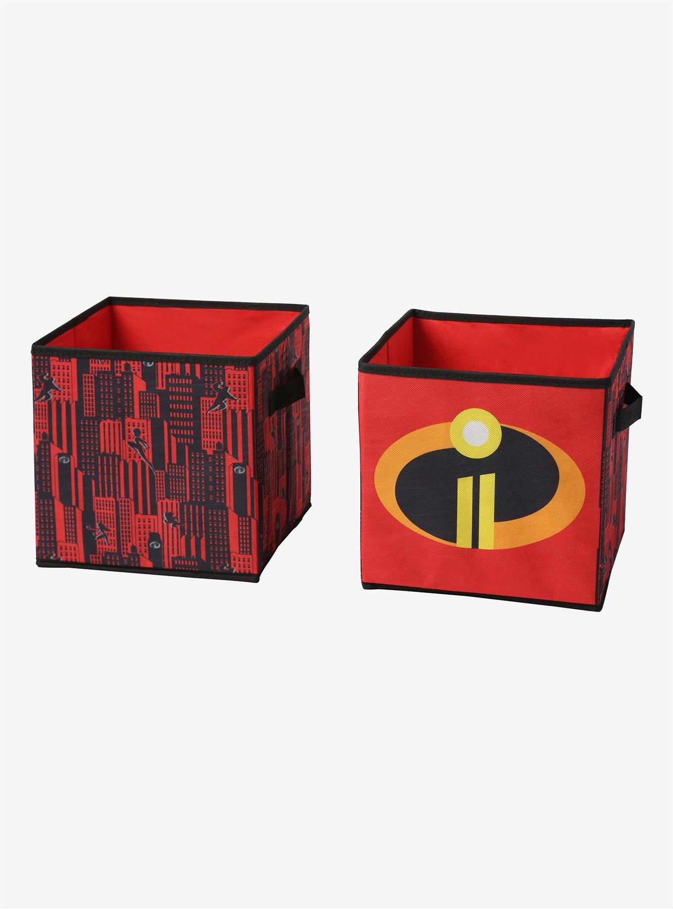 Disney Pixar Incredibles 2 Logo Storage Bin Set, , hi-res