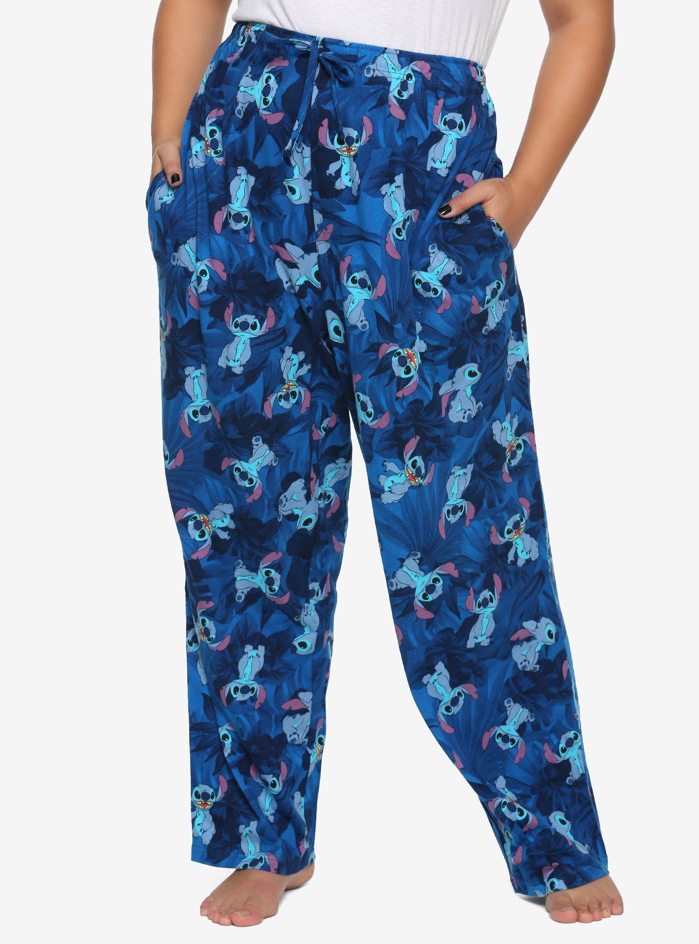Hot Topic Disney Stitch & Frog Pajama Pants Plus