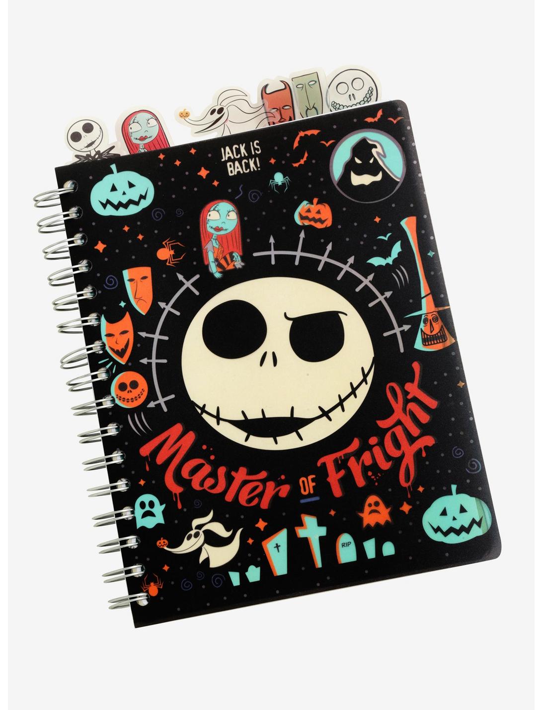 The Nightmare Before Christmas Master Of Fright With Tabs Journal, , hi-res