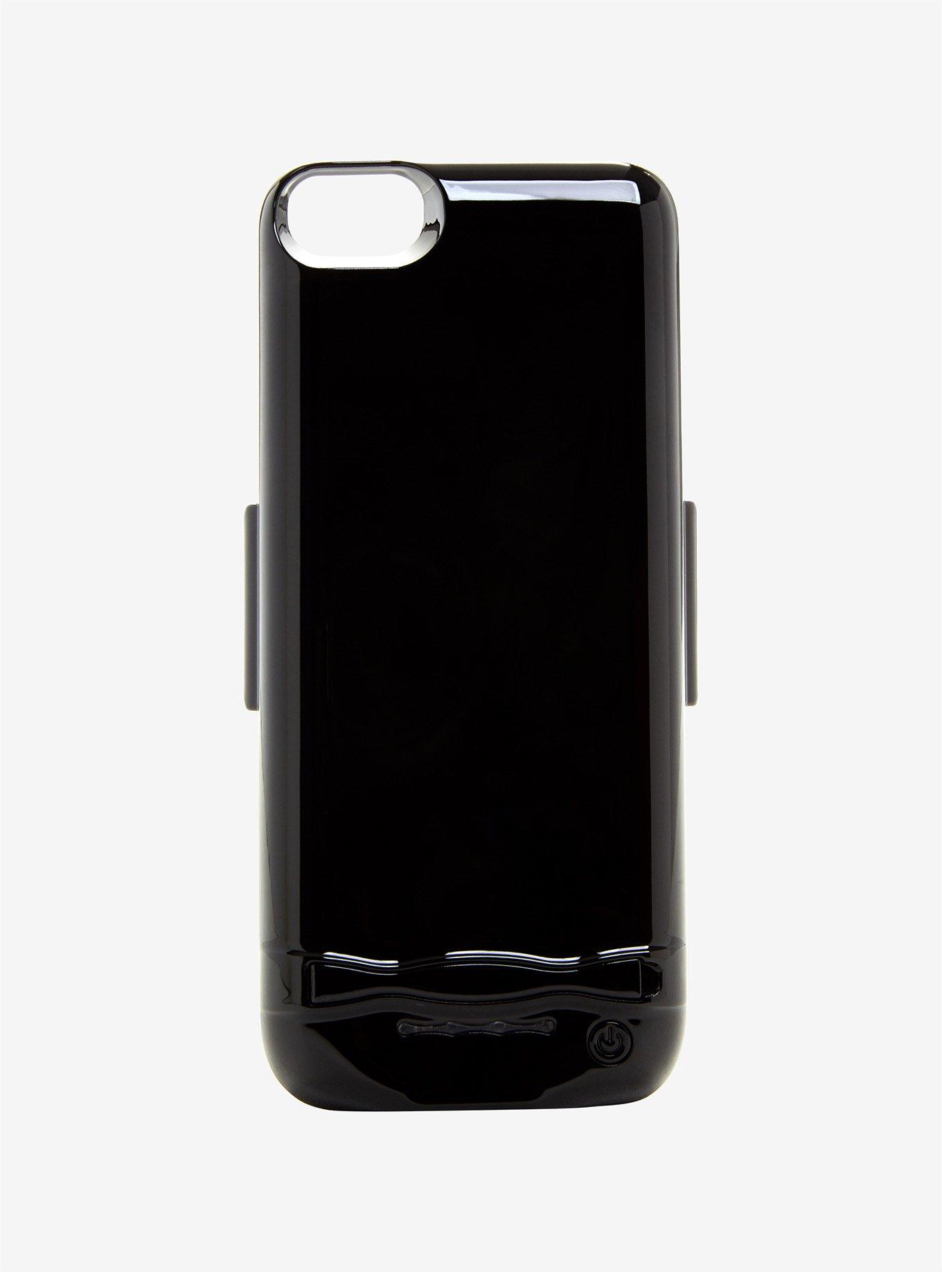 Black Charging Phone Case, , hi-res