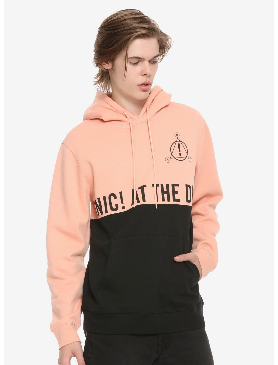 Panic! At The Disco Pray For The Wicked Color Block Hoodie, PINK, hi-res