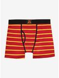 Harry Potter Gryffindor Striped Boxer Briefs - BoxLunch Exclusive, RED, hi-res