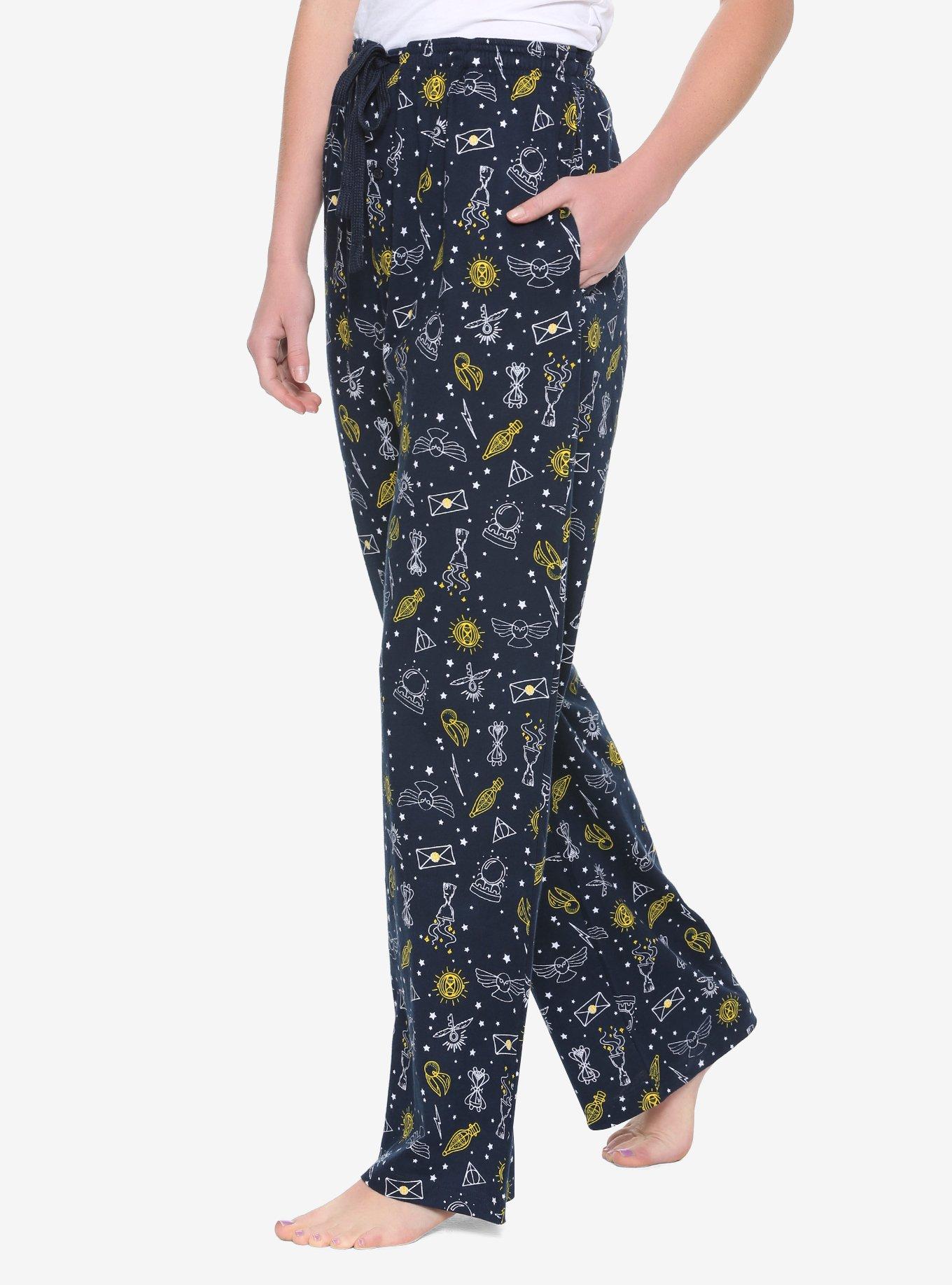 Harry Potter Constellation Sleep Pants - BoxLunch Exclusive, BLUE, hi-res