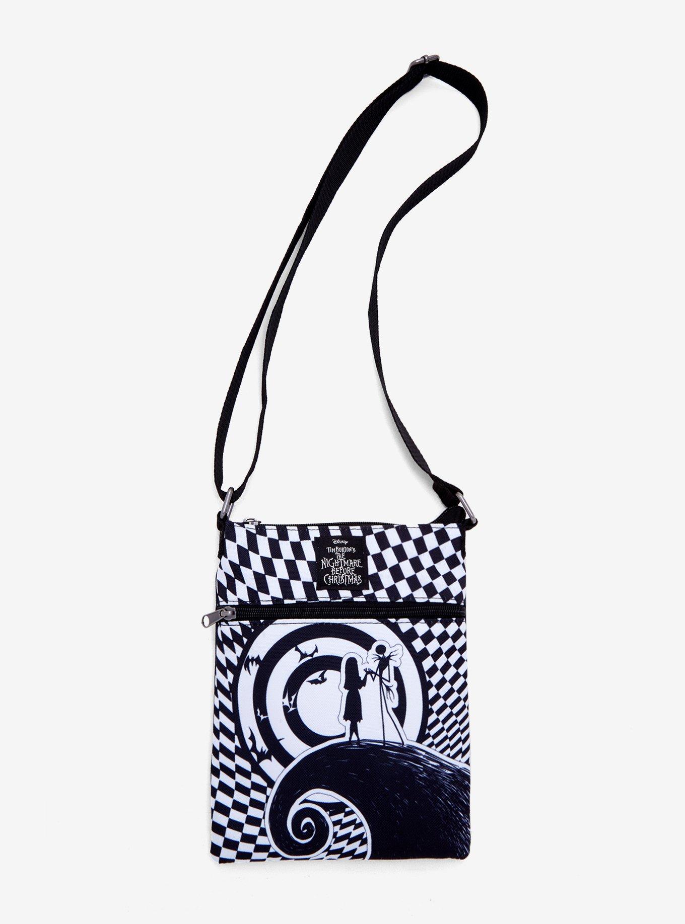 Loungefly The Nightmare Before Christmas Jack & Sally Passport Crossbody Bag, , hi-res