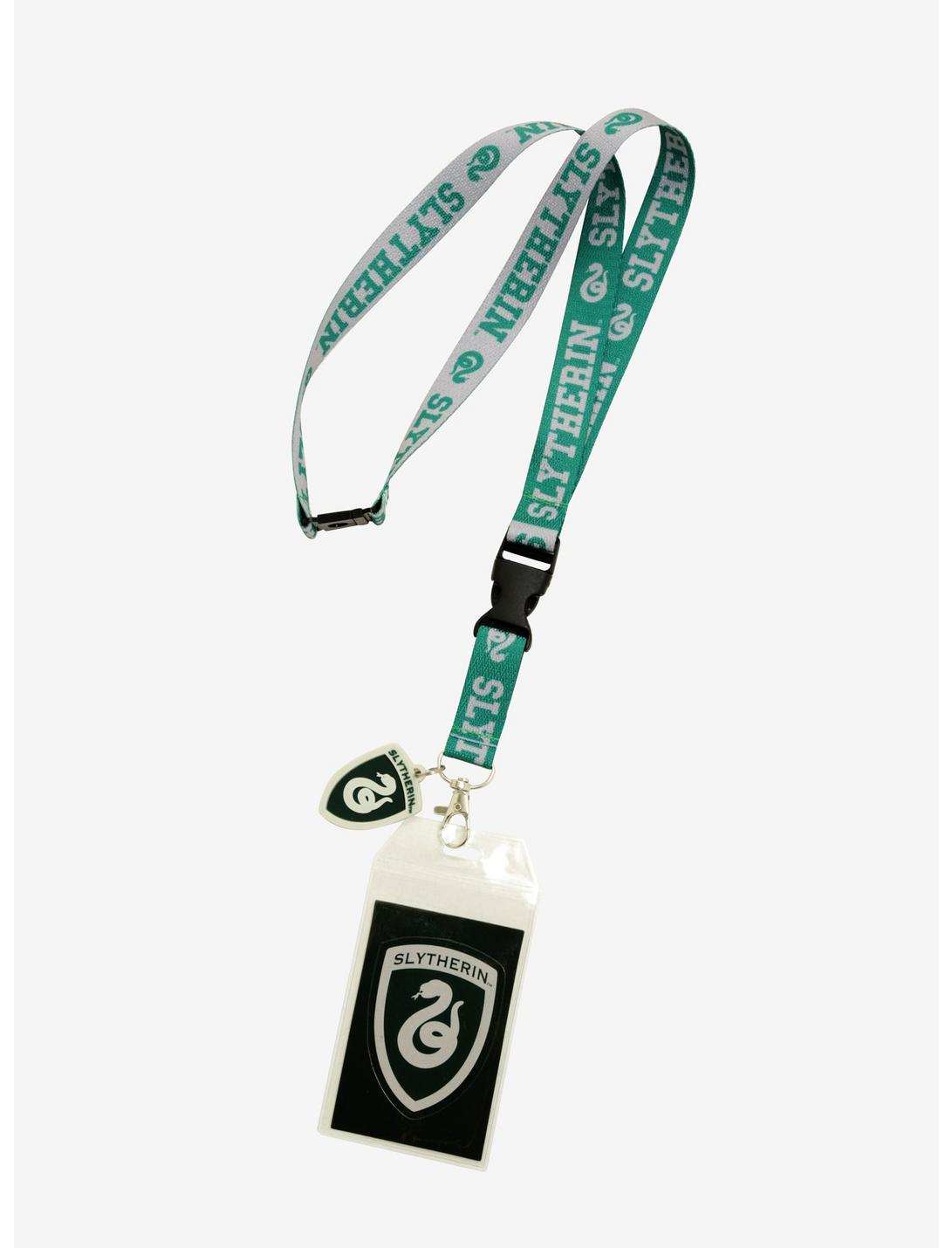 Harry Potter Slytherin Lanyard - BoxLunch Exclusive, , hi-res