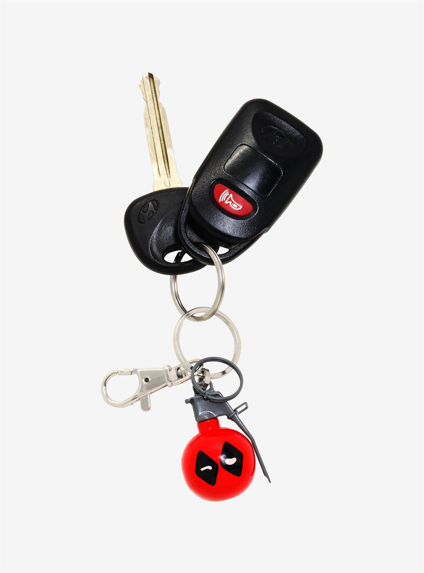 Marvel Deadpool Grenade Key Chain, , hi-res