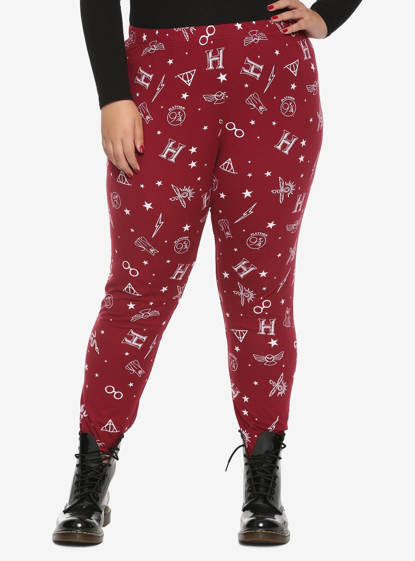 hot topic hogwarts leggings