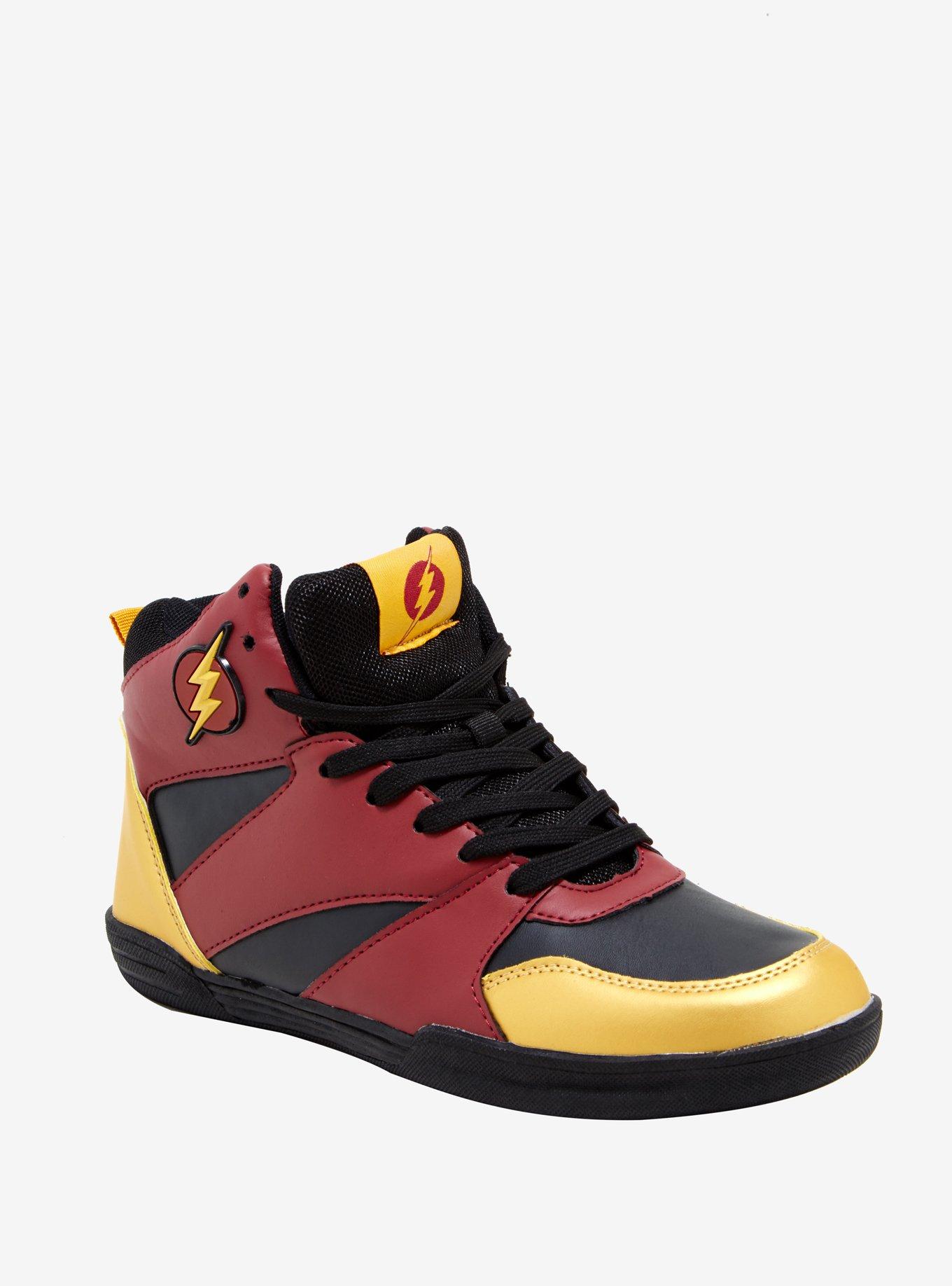 DC The Flash Red Basketball Sneakers