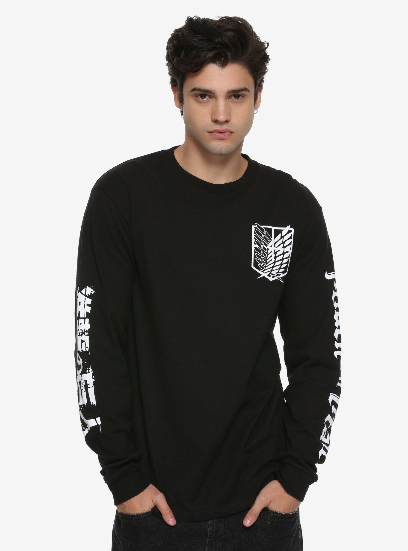 Attack on titan discount sweater hot topic