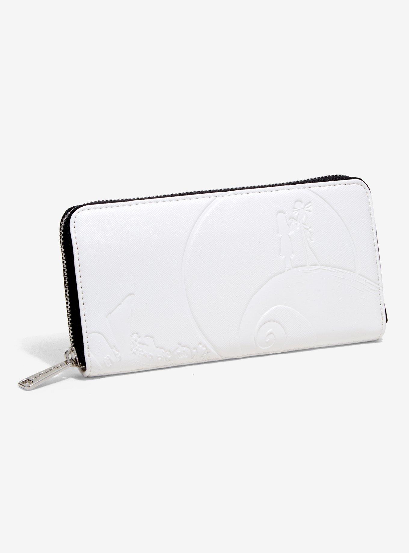 Loungefly The Nightmare Before Christmas White Spiral Hill Wallet, , hi-res