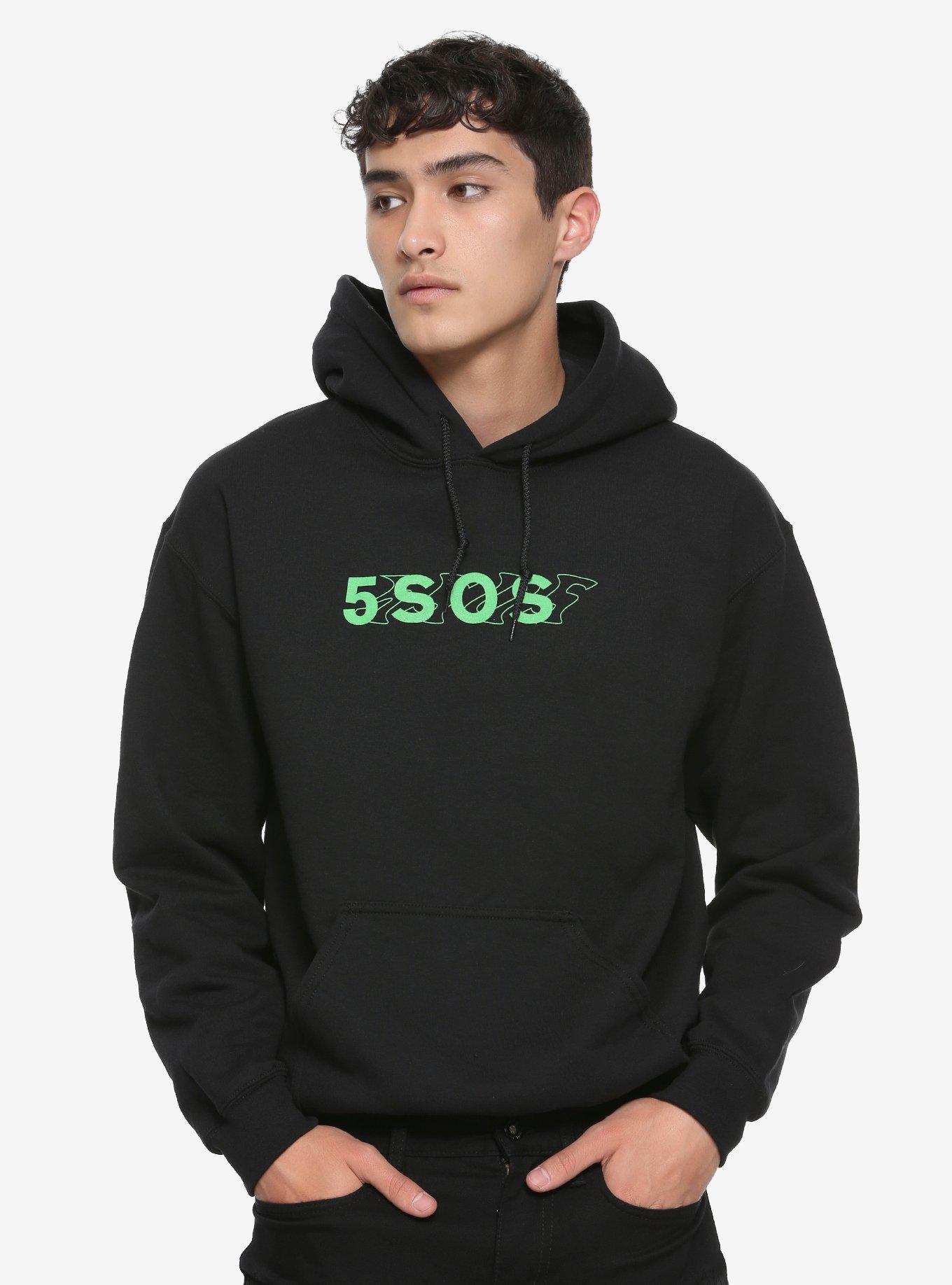 5 Seconds Of Summer Youngblood Hoodie, BLACK, hi-res