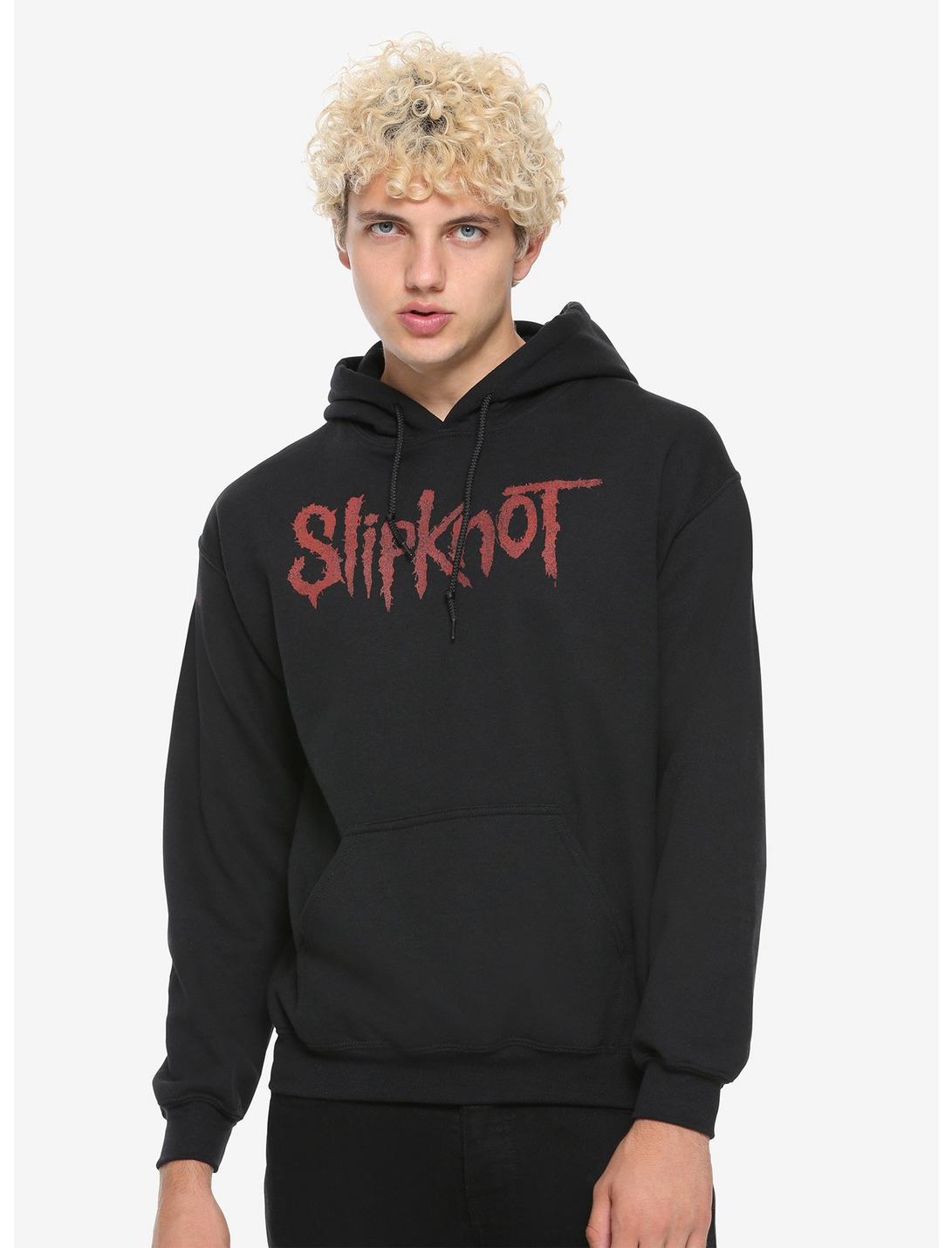 Slipknot Group Portrait Black Hoodie, BLACK, hi-res
