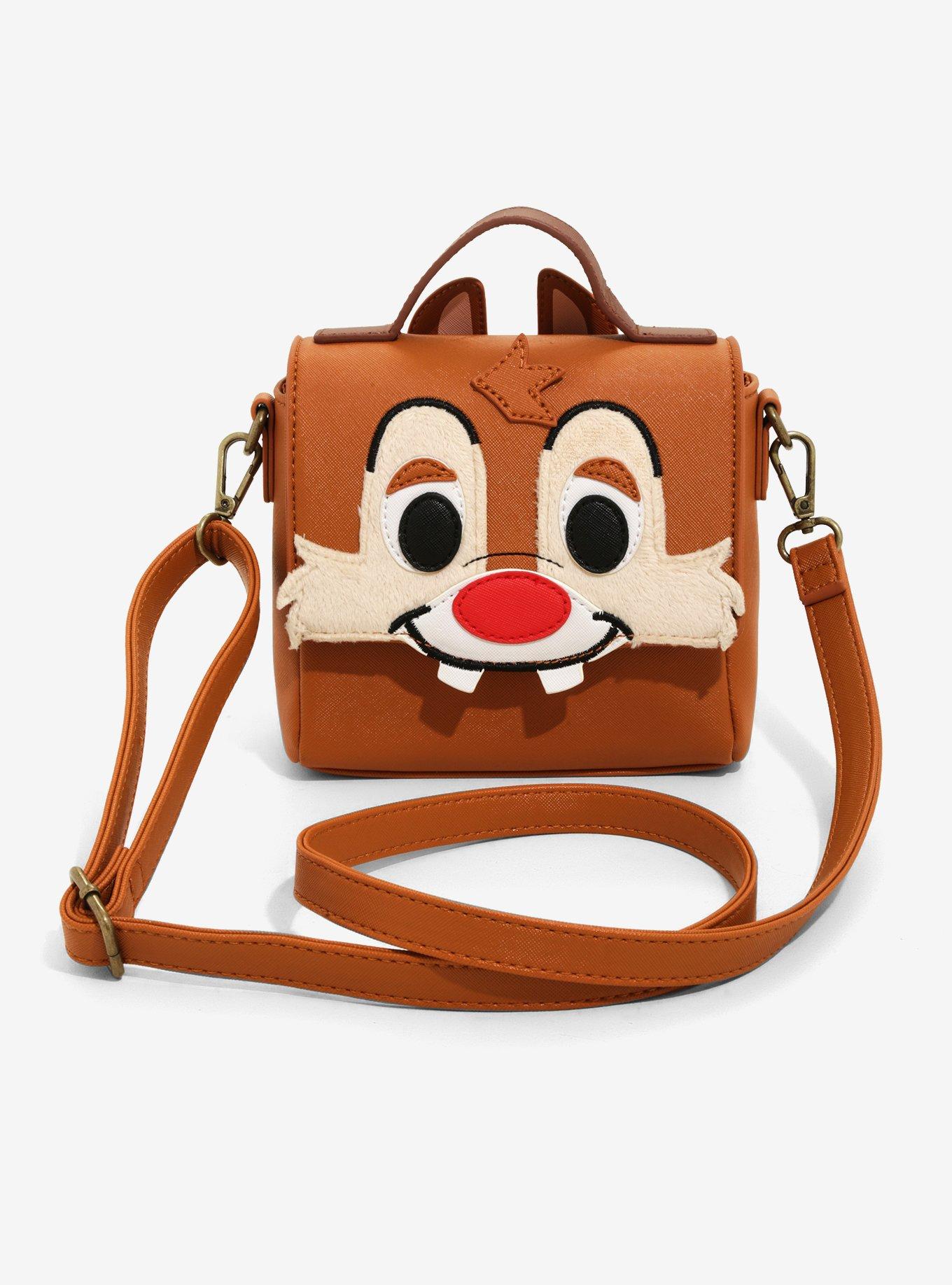 Loungefly Disney Chip N Dale Crossbody Bag - BoxLunch Exclusive, , hi-res