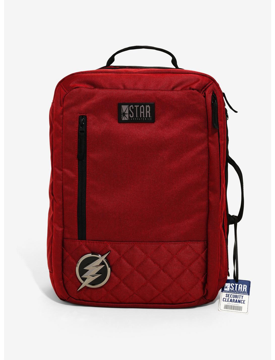 DC Comics The Flash 2-In-1 Messenger Backpack - BoxLunch Exclusive, , hi-res